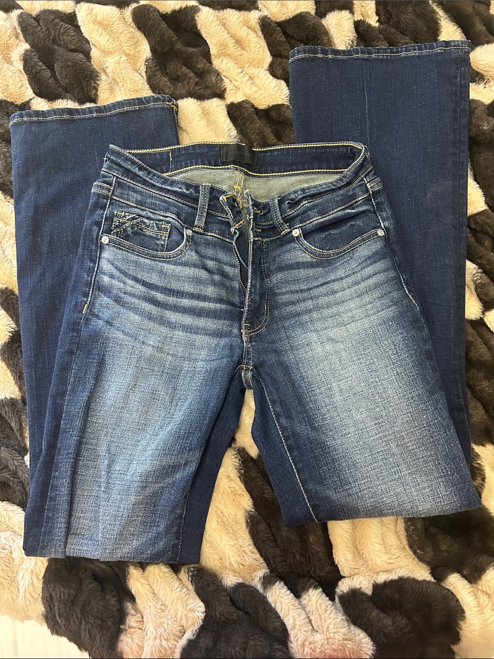 Buckle Women's Boot Cut Jeans - Blue